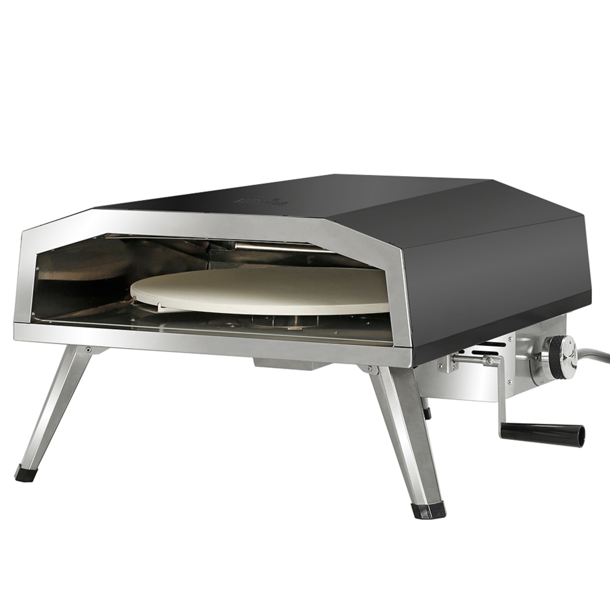 Big Horn Big Horn, 16ft.' Propane Pizza Oven W/ Rotating Pizza Stone, Fuel Type Propane, Model# SRPG22008B
